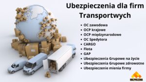 Rodzaje ubezpieczeń dla transportu Dąbrowa Górnicza